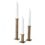 Knurled Taper Candleholders