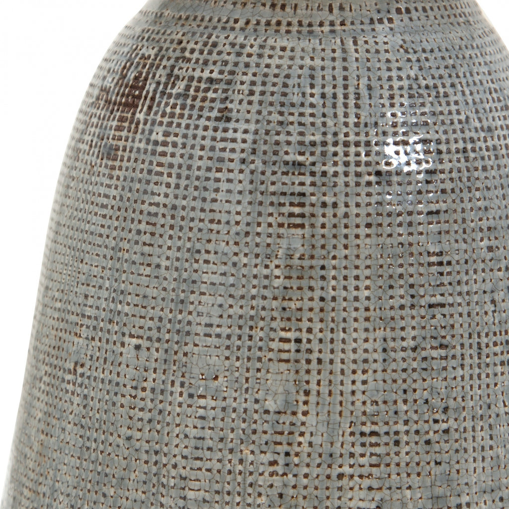Monacan Grey Textured Table Lamp