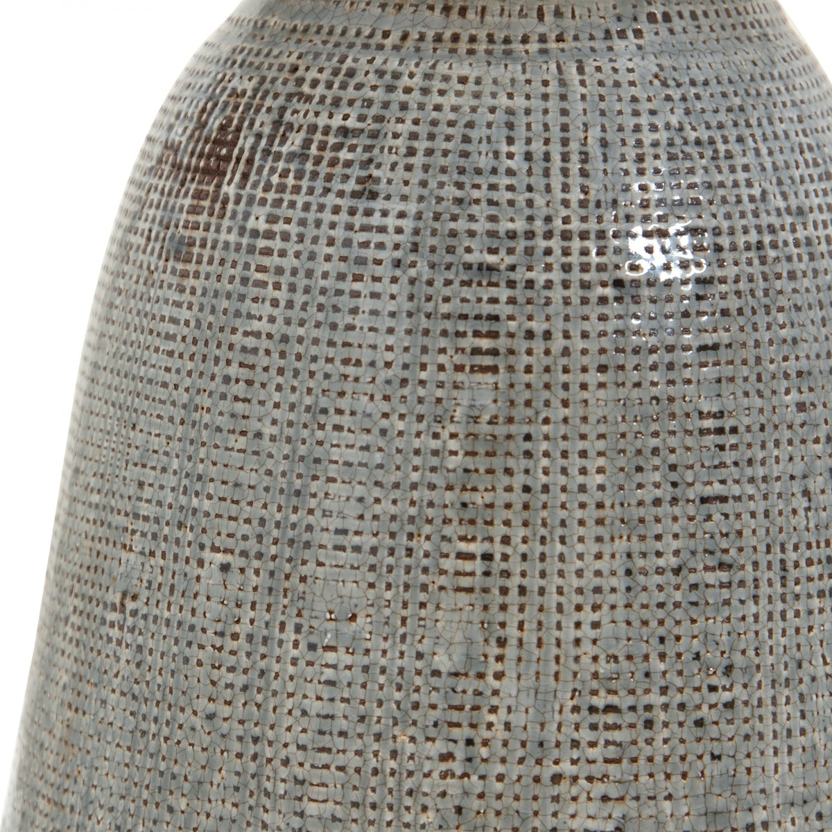 Monacan Grey Textured Table Lamp