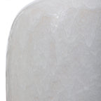 Winterscape White Glaze Table Lamp