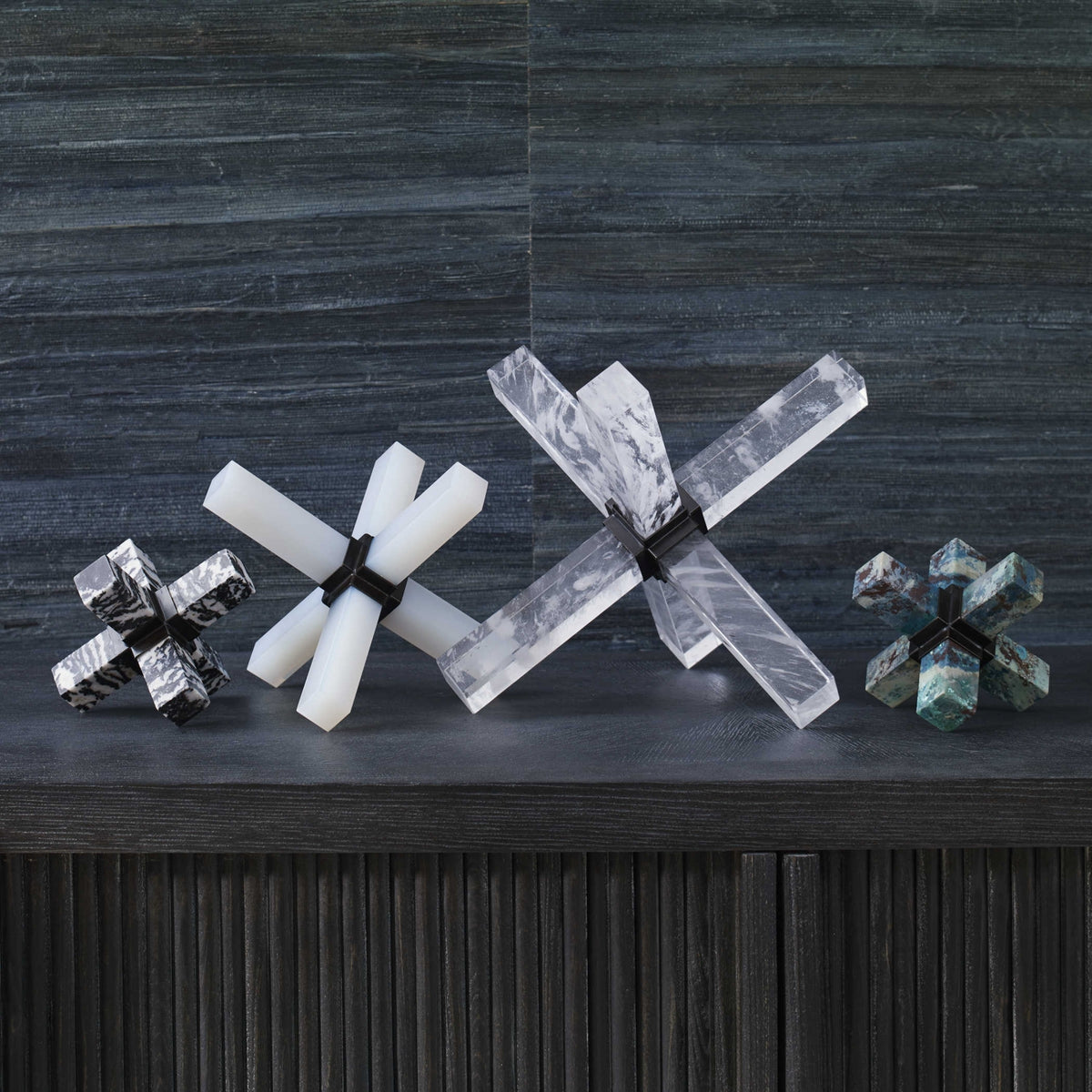 Double Cross Sculpture