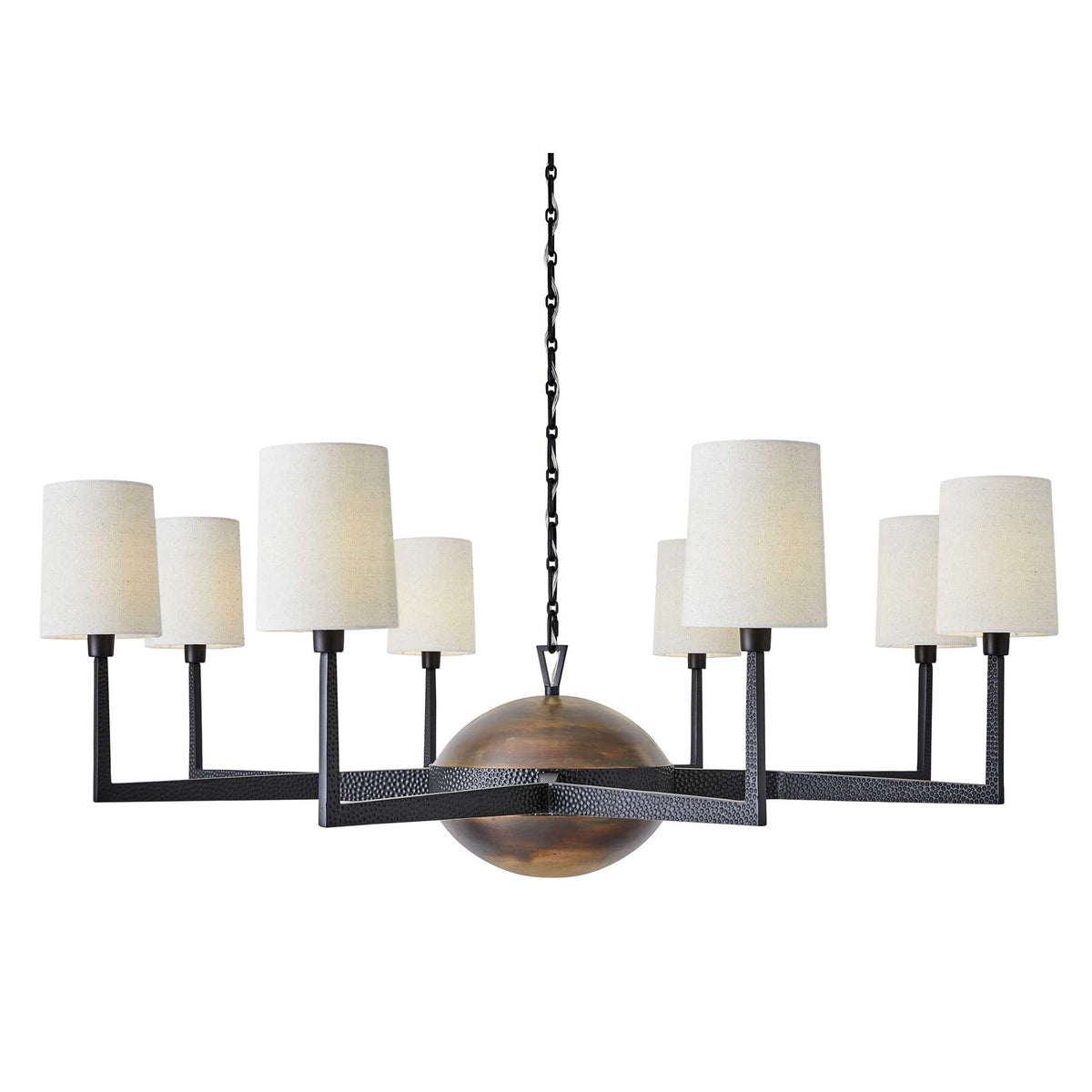 Open Arms 8 Light Chandelier