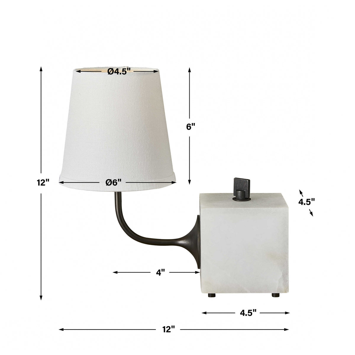 Blockhead Gooseneck Mini Lamp