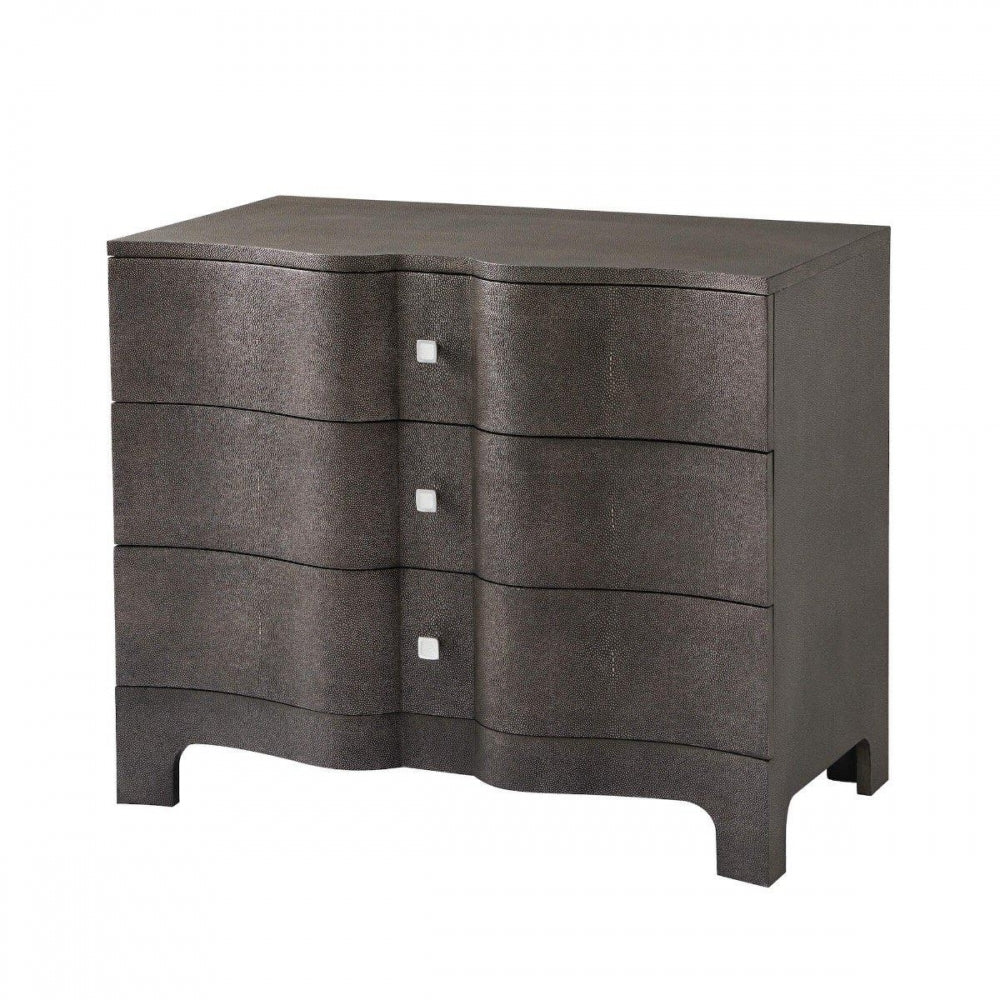 Nolan Serpentine Chest Of Three Drawers