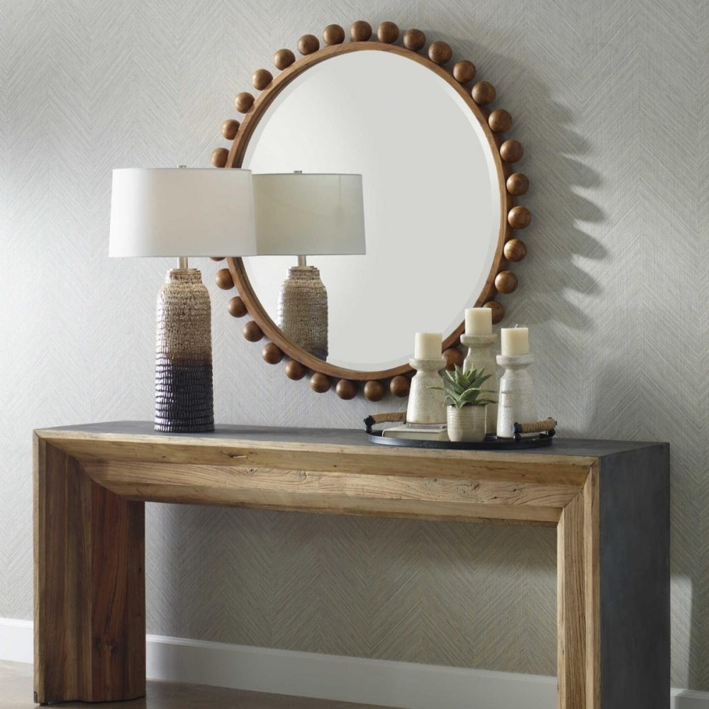 Cyra Round Mirror
