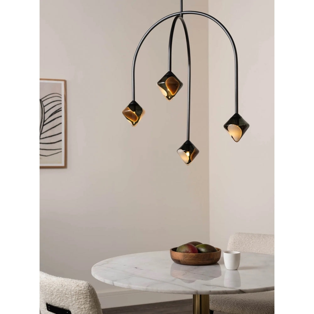 Koa Chandelier