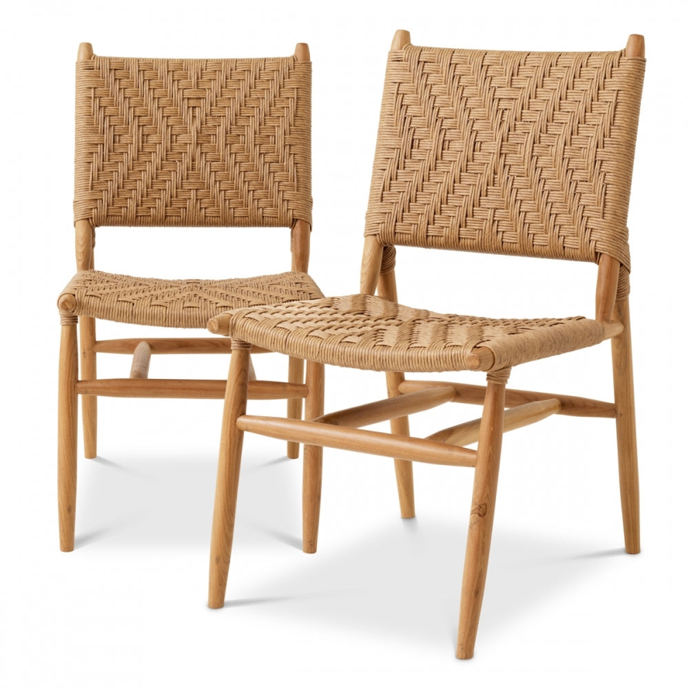 Laroc Set Of 2 Outdoor Dining Chair