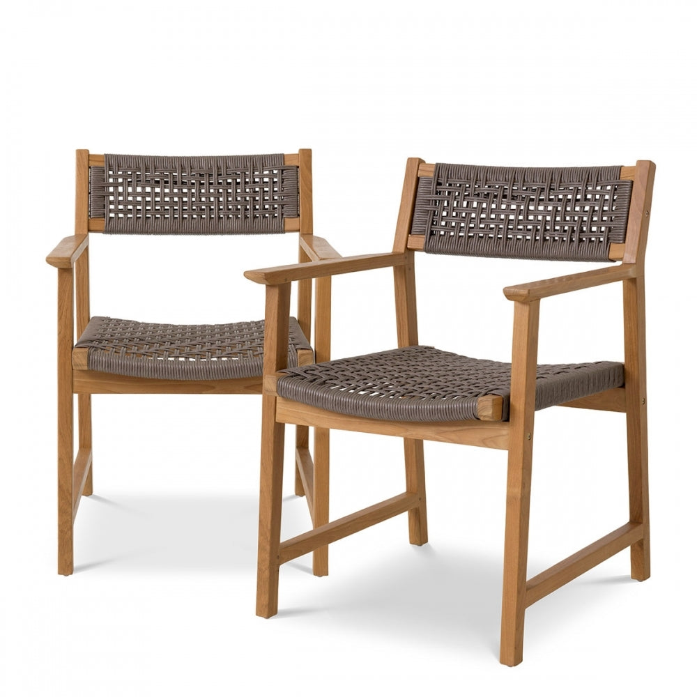 Cancun Set Of 2 Outdoor Dining Chair