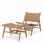 Laroc Outdoor Chair And Foot Stool