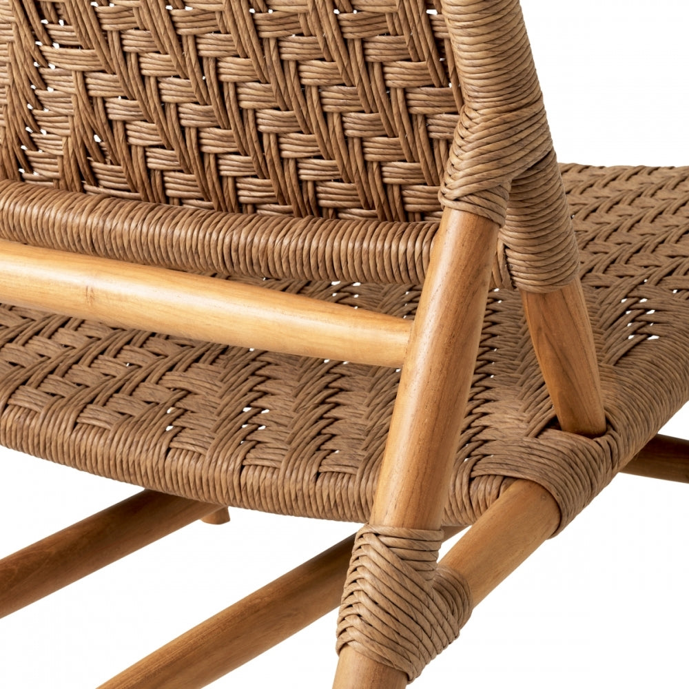 Laroc Outdoor Chair And Foot Stool