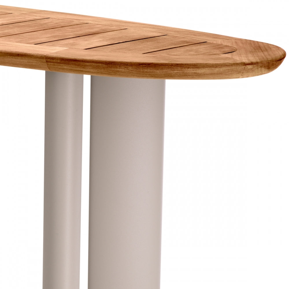 Free Form Outdoor Console Table