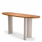 Free Form Outdoor Console Table