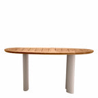Free Form Outdoor Console Table