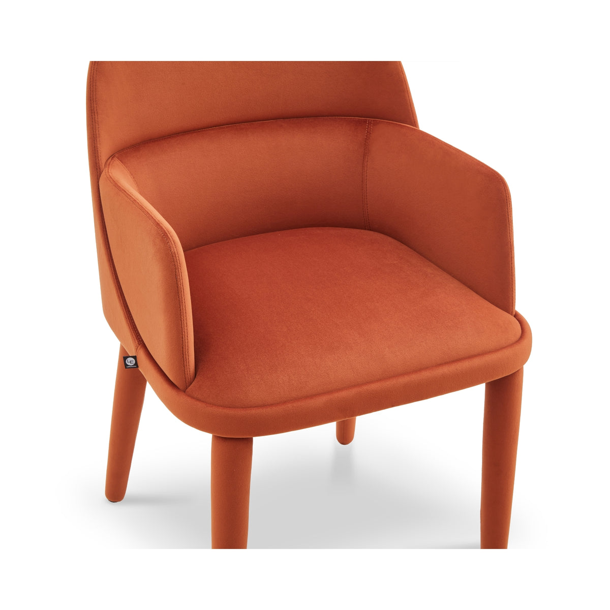 Pair Of Diva Dining Chairs With Arms