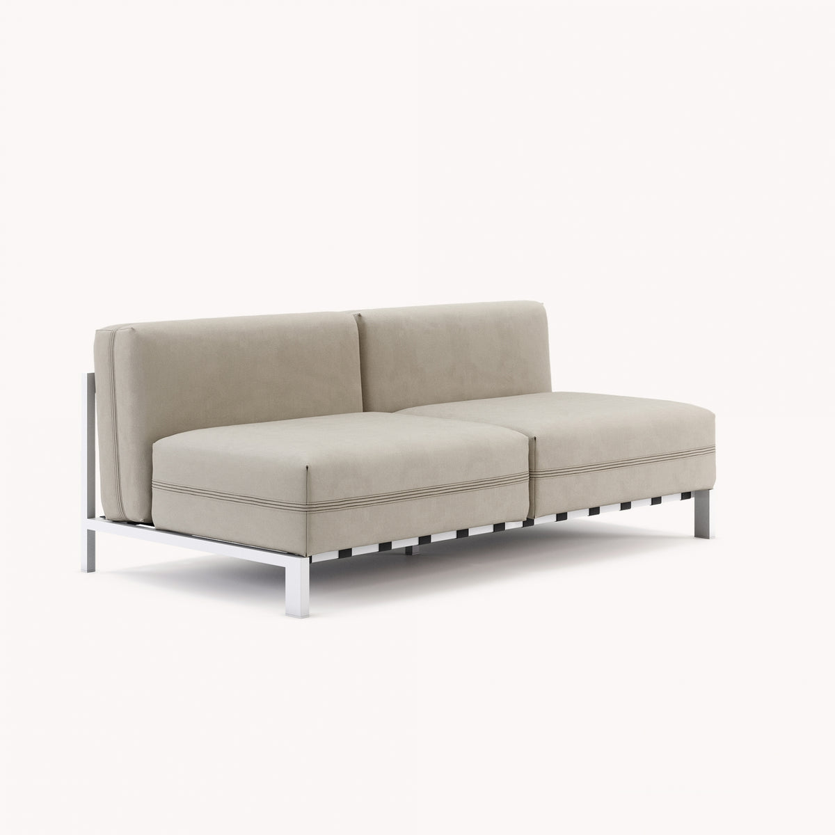 Bondi 2 Seat Sofa Without Armrests