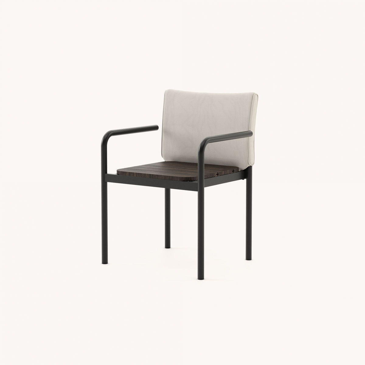 Pair Of Copacabana Dining Chairs With Armrests
