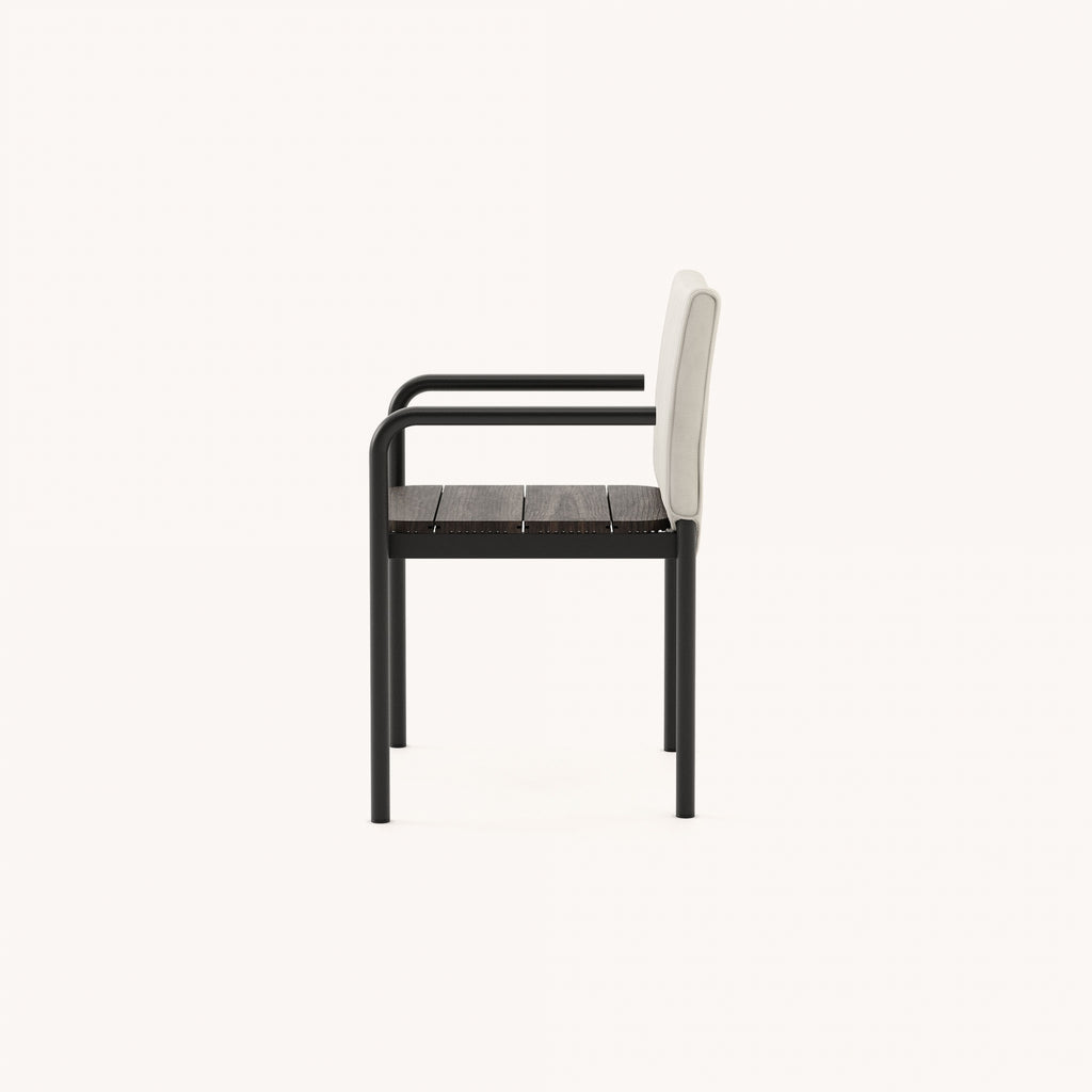 Pair Of Copacabana Dining Chairs With Armrests