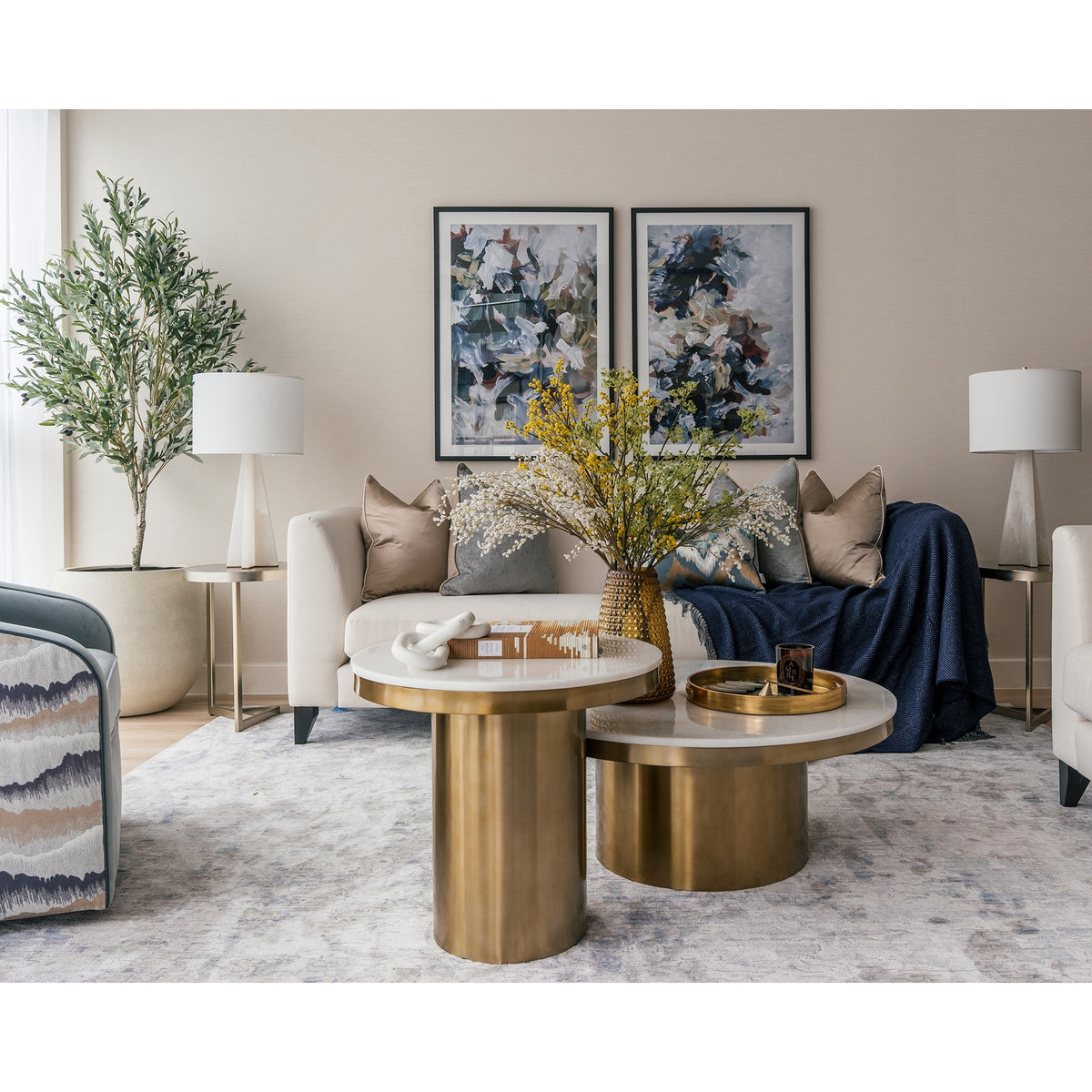 Camden Round Side Table