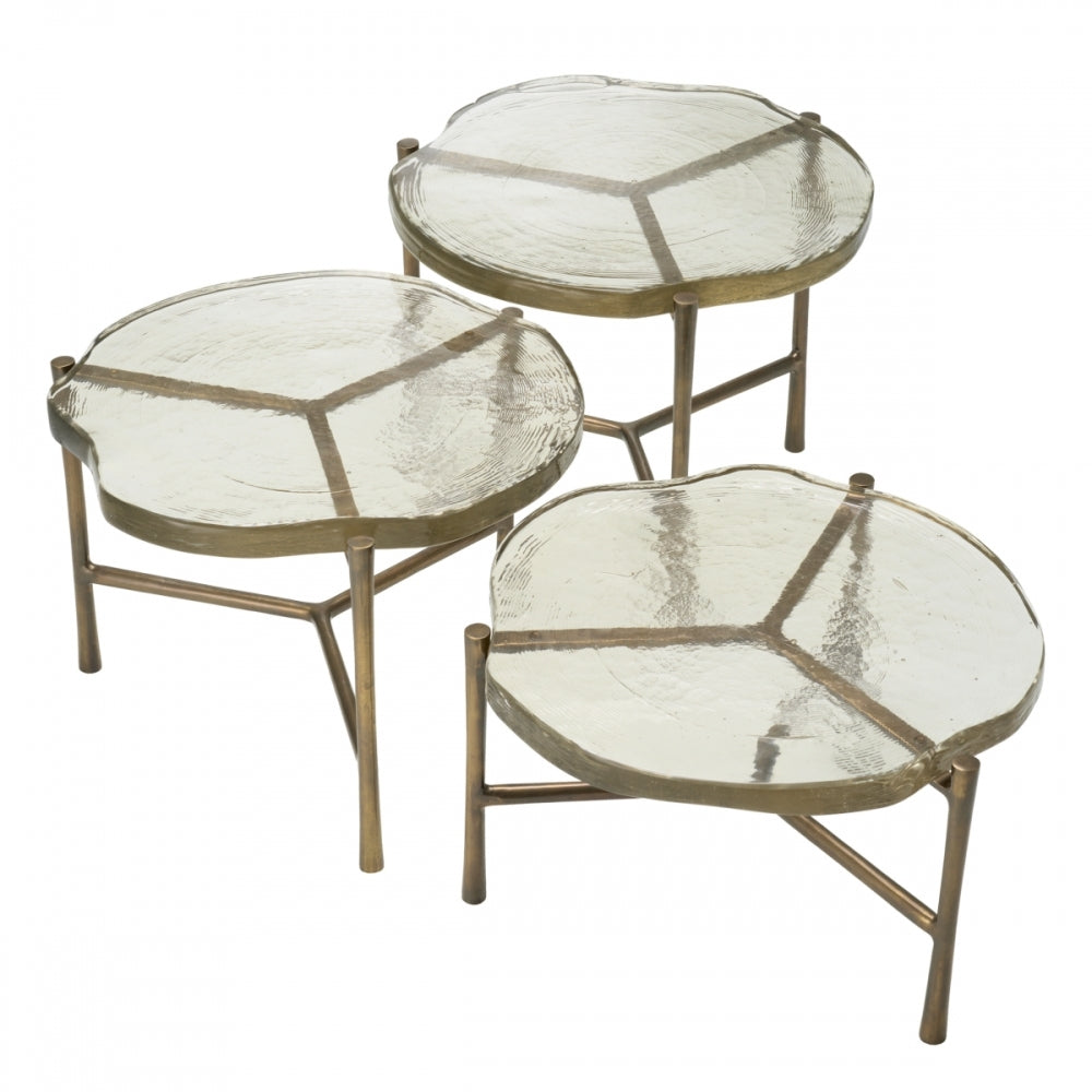 Baldovini Set Of 3 Coffee Tables
