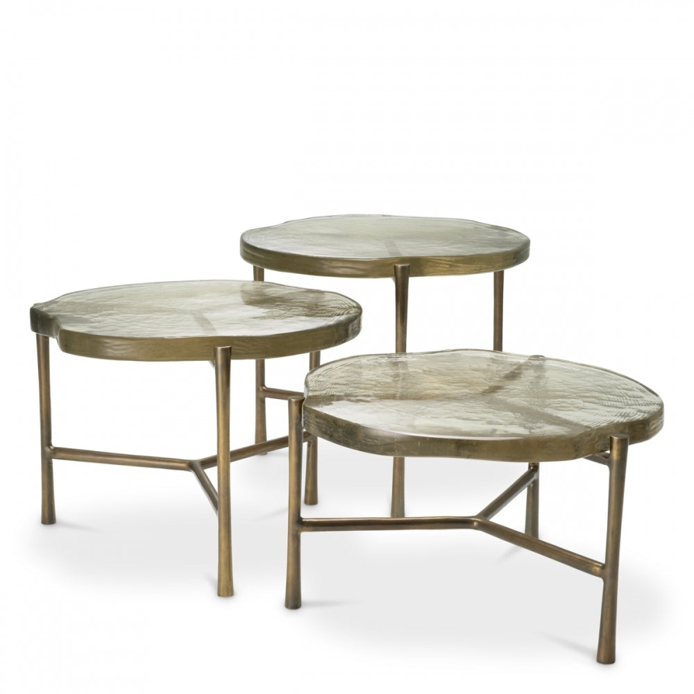 Baldovini Set Of 3 Coffee Tables