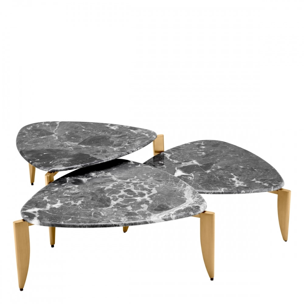 Regioni Set Of 3 Coffee Tables