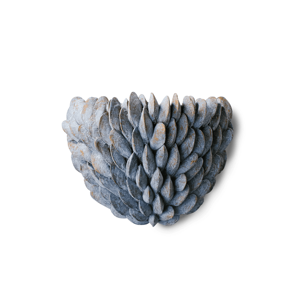 Mussel Shell Uplighter Large