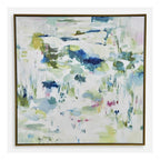 Abstract Reflections Framed Canvas