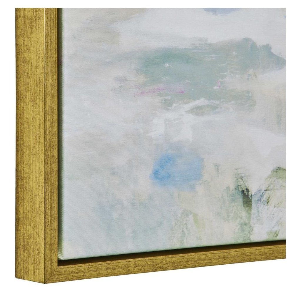 Abstract Reflections Framed Canvas