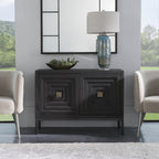 Aiken Dark Walnut 2 Door Cabinet
