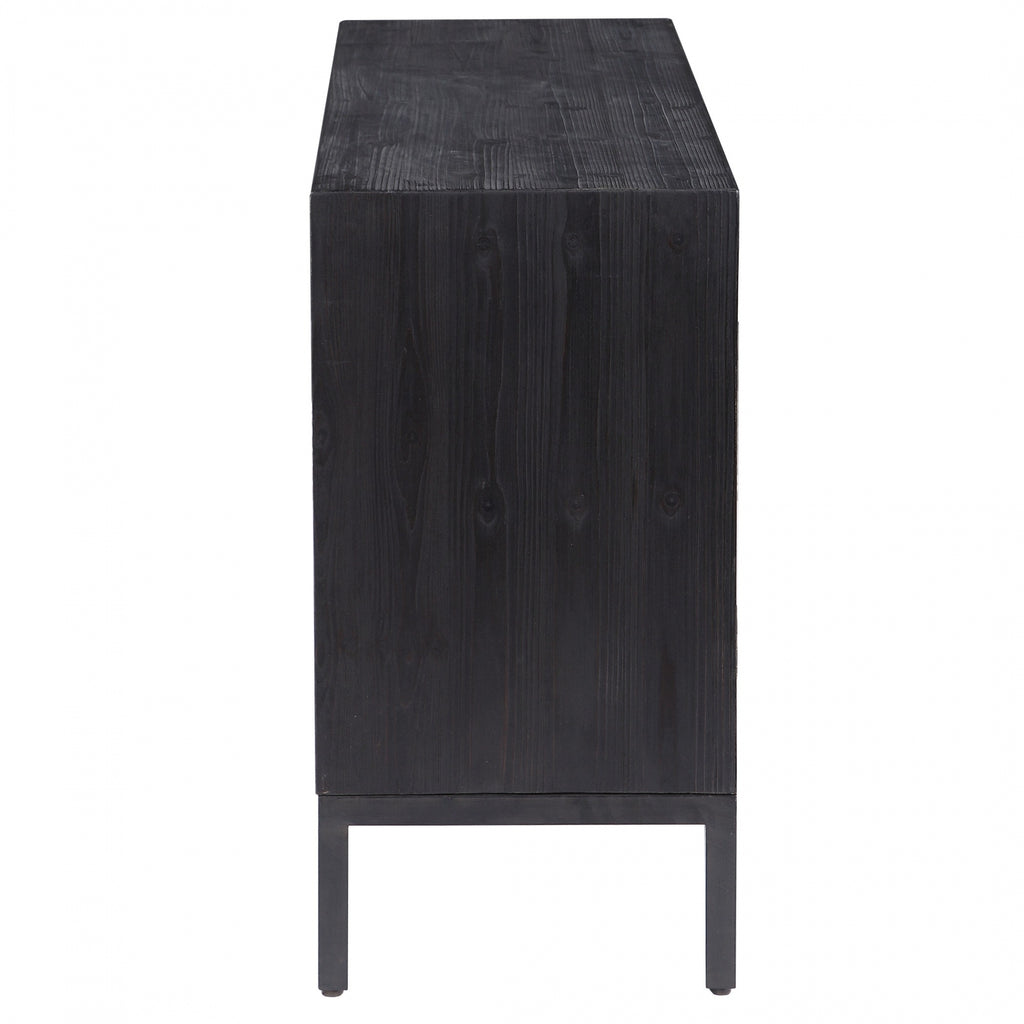 Aiken Dark Walnut 2 Door Cabinet