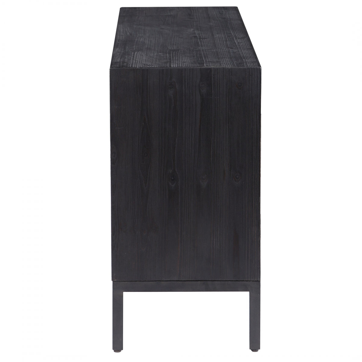 Aiken Dark Walnut 2 Door Cabinet