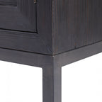 Aiken Dark Walnut 2 Door Cabinet