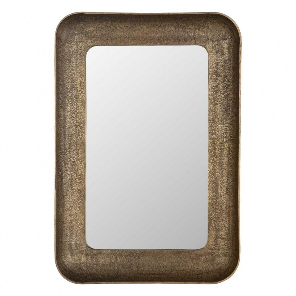Alvaro Antique Brass Mirror