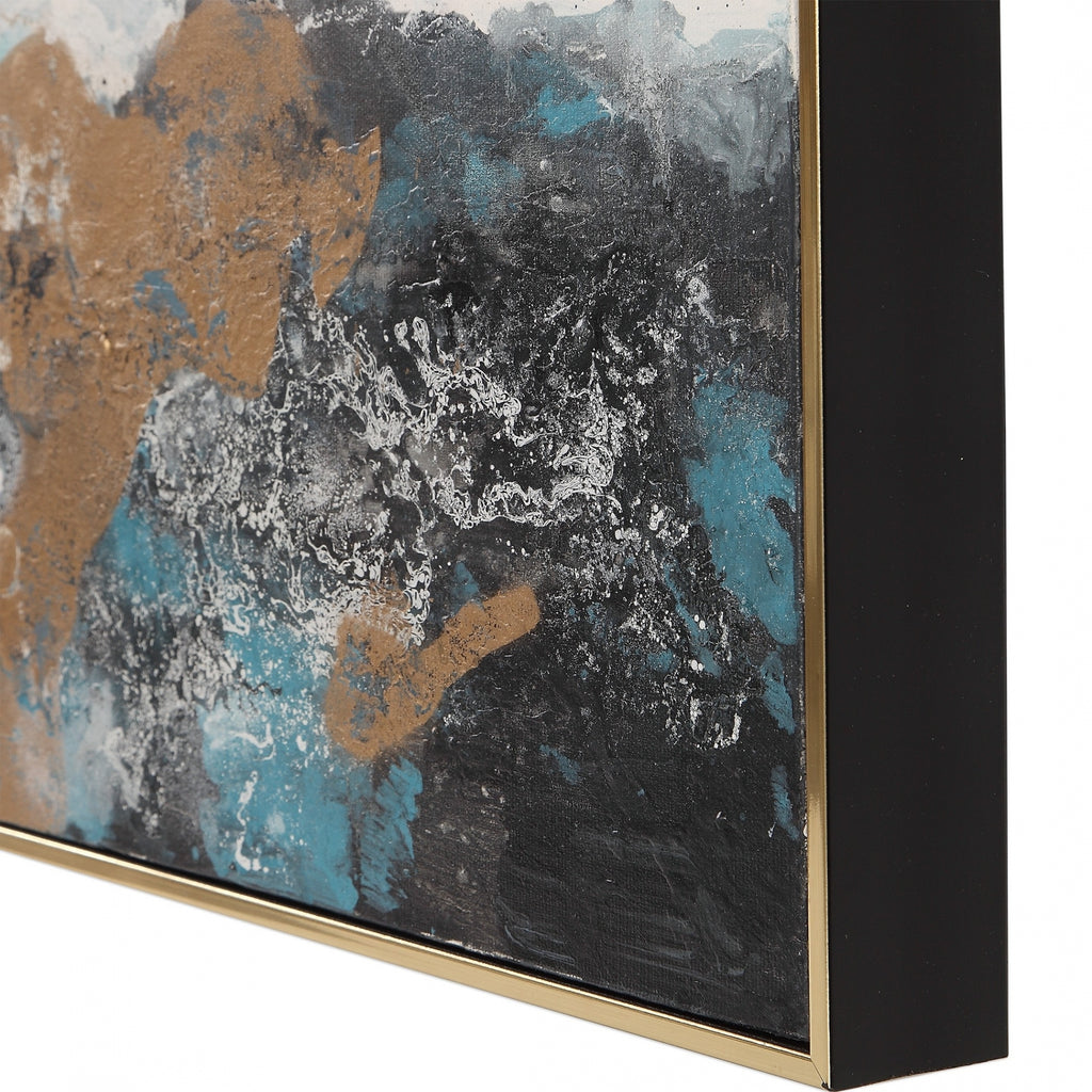 Crashing Waves Abstract Art Set Of 3