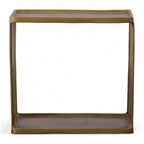 Derwent Antique Brass Side Table