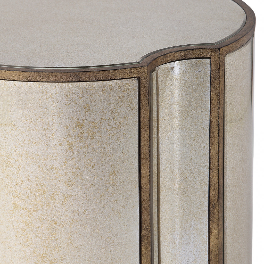 Harlow Mirrored Accent Table