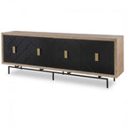 Interlace 4 Door Cabinet