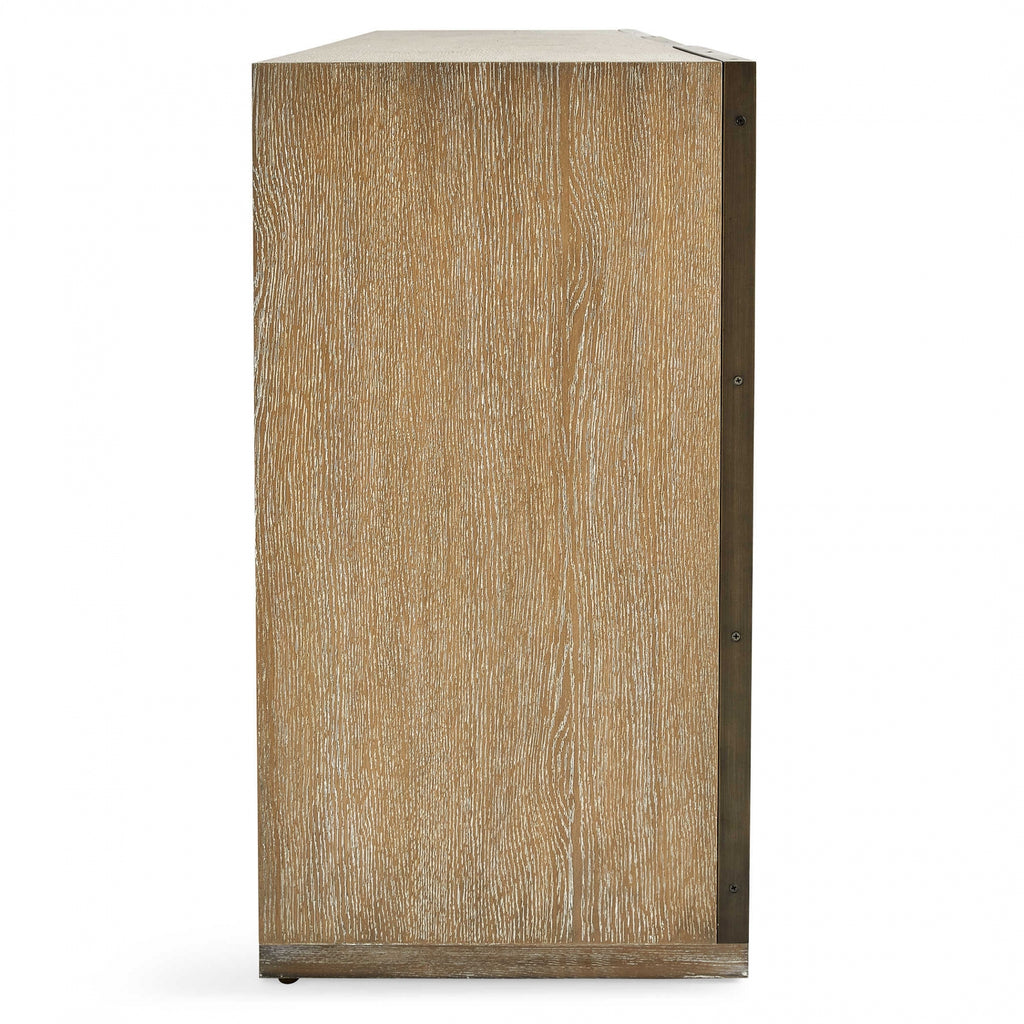 White Linen 3 Door Cabinet