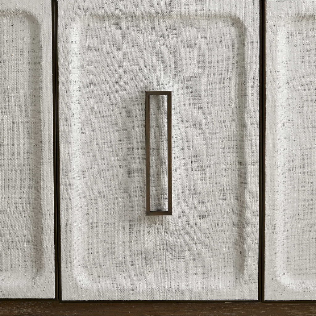 White Linen 3 Door Cabinet