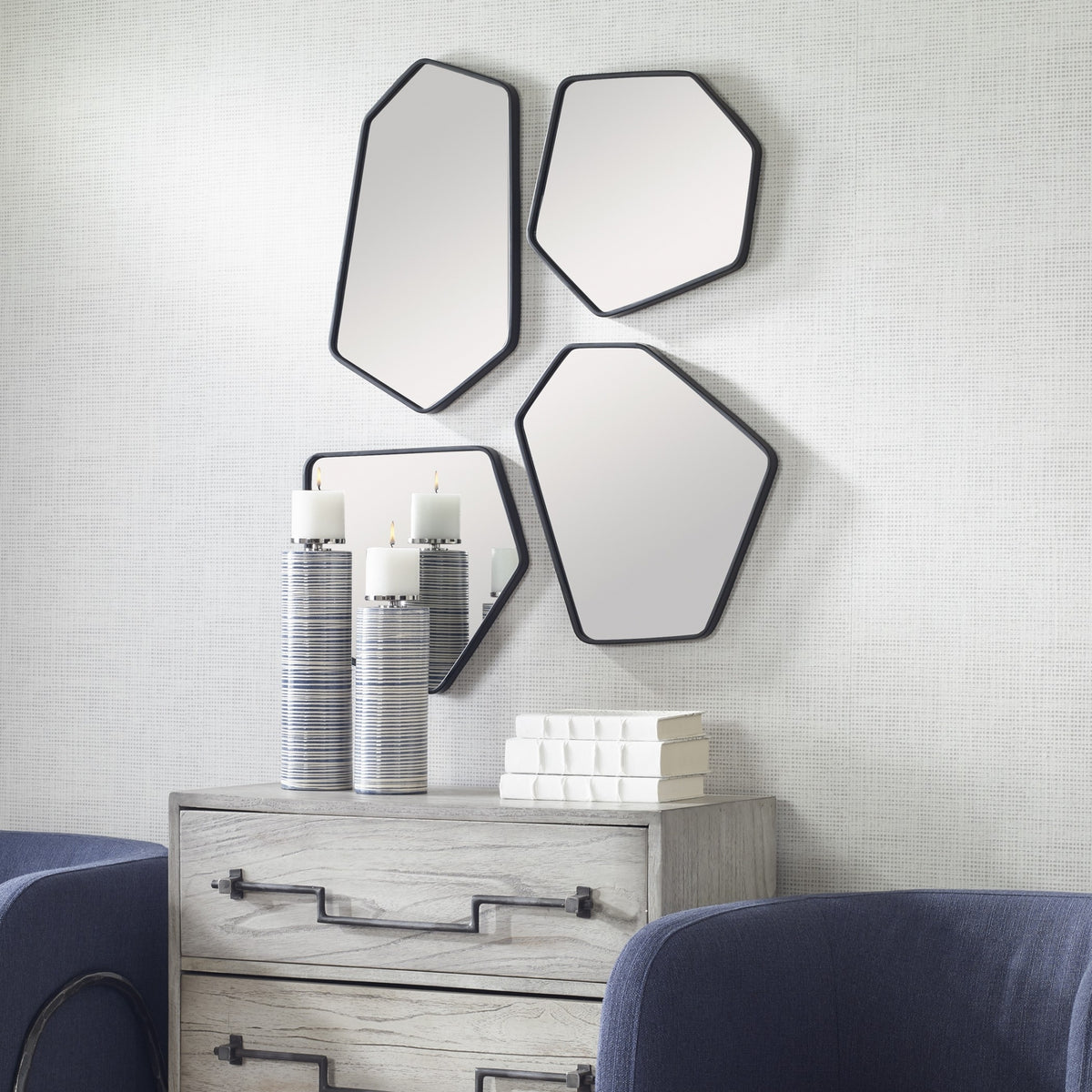 Linneah Set of 4 Mirrors