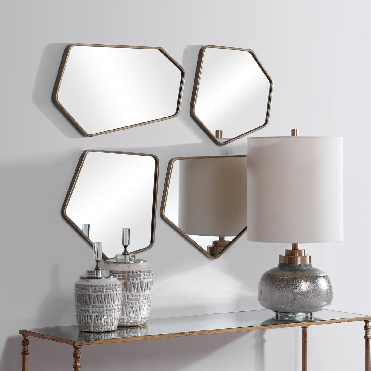 Linneah Set of 4 Mirrors