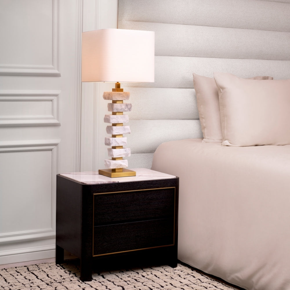 Amber Table Lamp