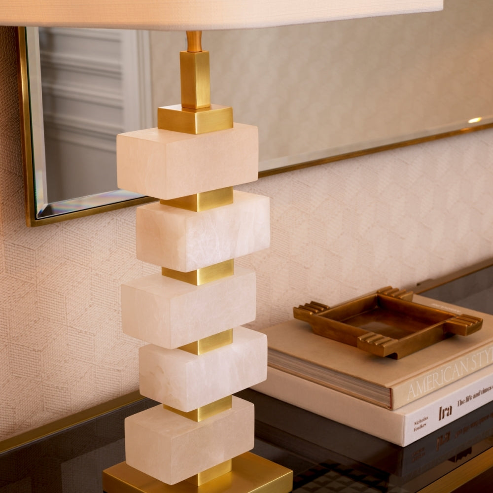 Amber Table Lamp