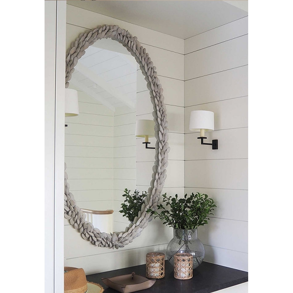Mussel Shell Mirror