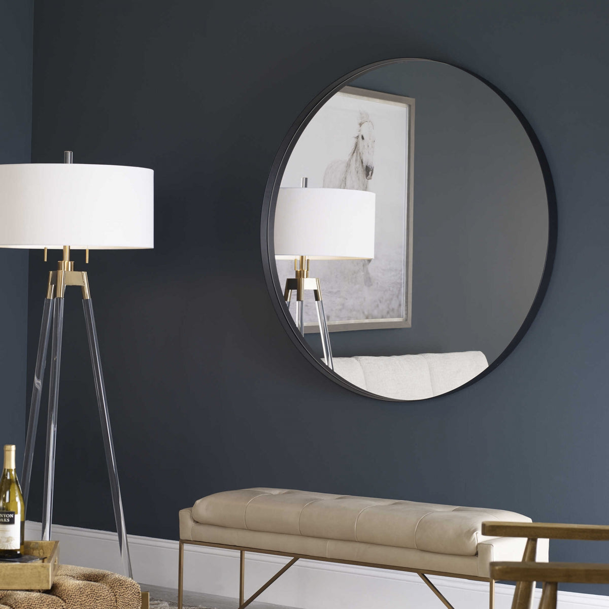 Padria Round Mirror