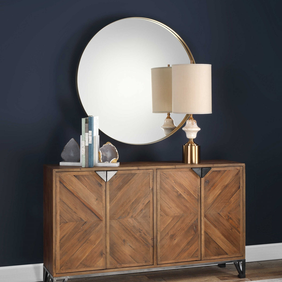 Padria Round Mirror