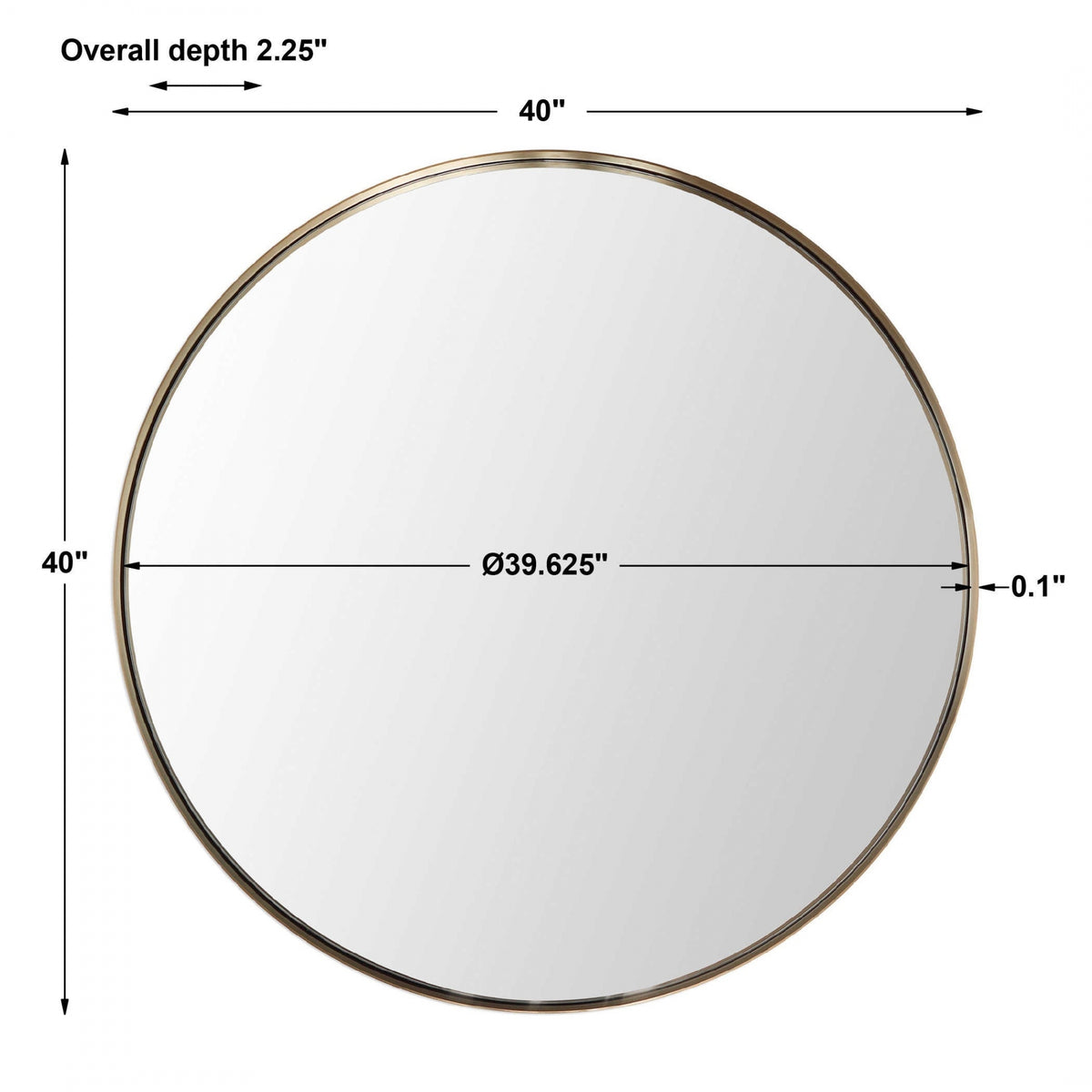 Padria Round Mirror