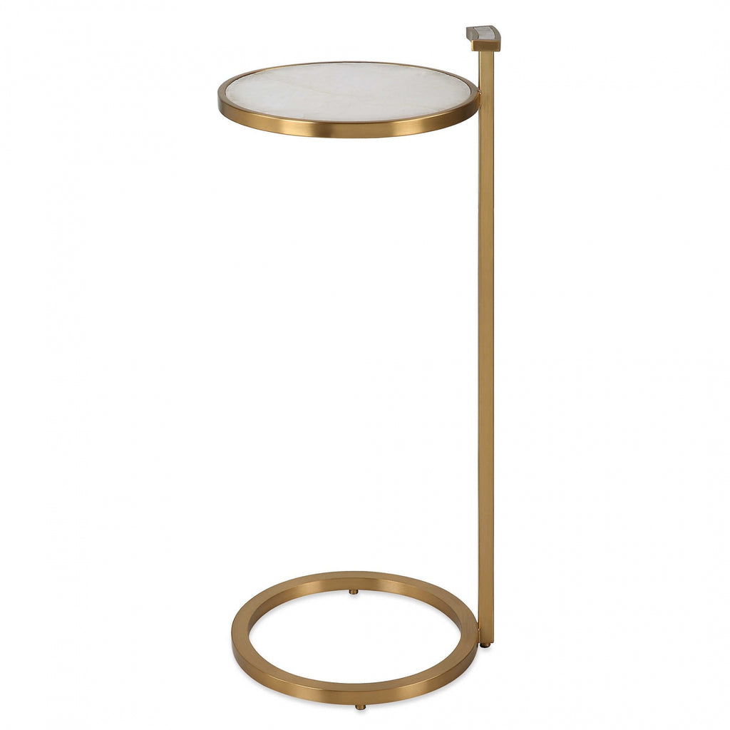 Jewel Pull Up Accent Table - Round