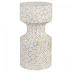 Whittled Accent Table
