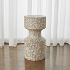 Whittled Accent Table